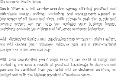 Welcome to Media Tribe